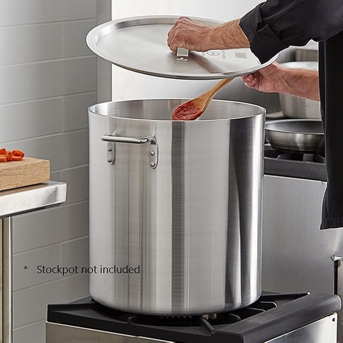 60 Qt Aluminum Stock Pot Lid P740439