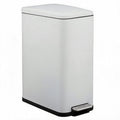 13.2 gal Stainless Steel Step Trash Can H12128