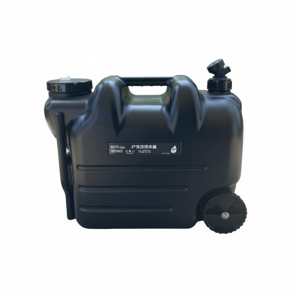 Portable Water Jug with Wheels and Built-In Tap P647926