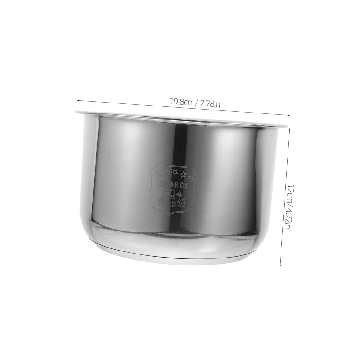 3L Stainless Steel Inner Cooking Pot Q720742