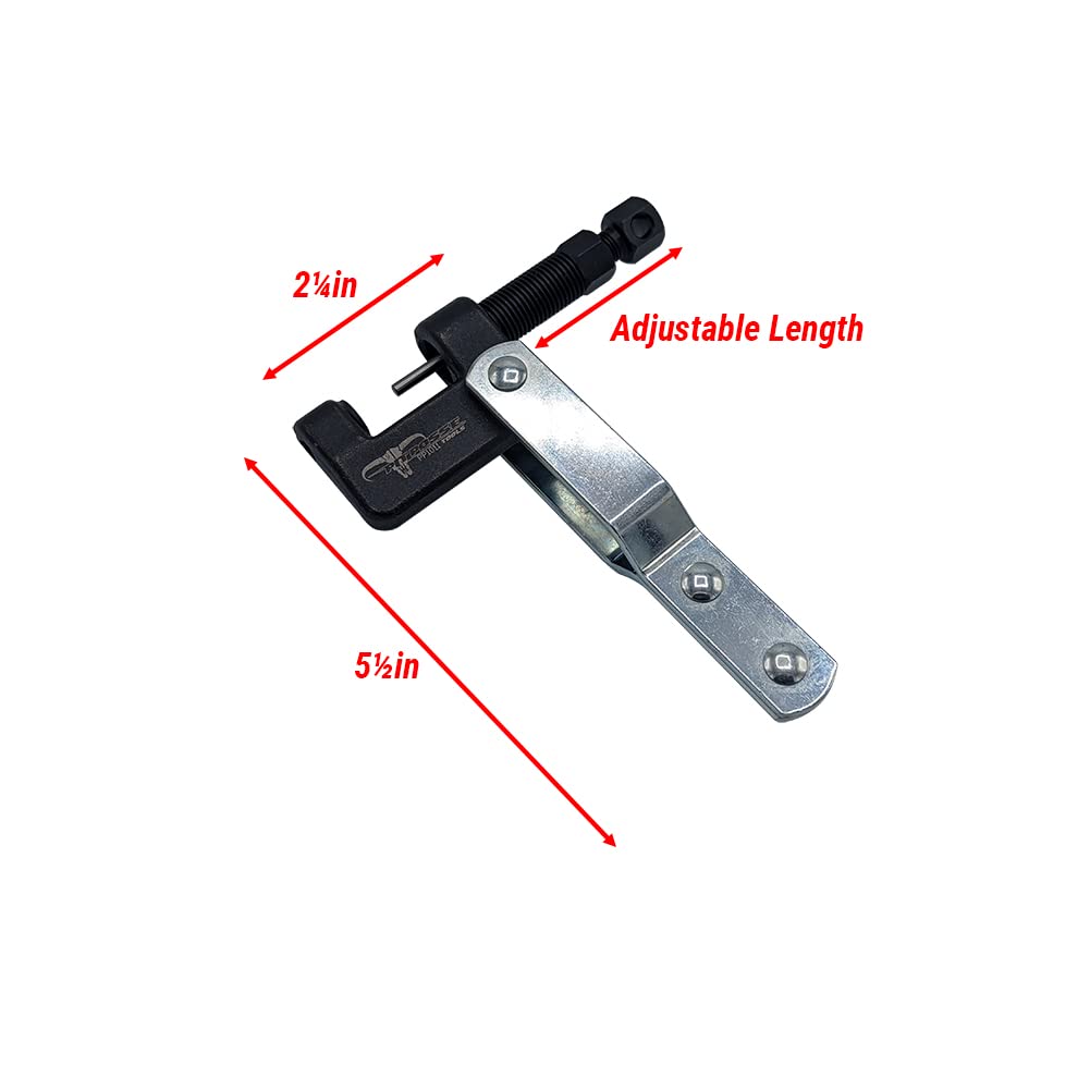 Compact Chain Breaker Motorcycle Tool with Folding Handle N3346