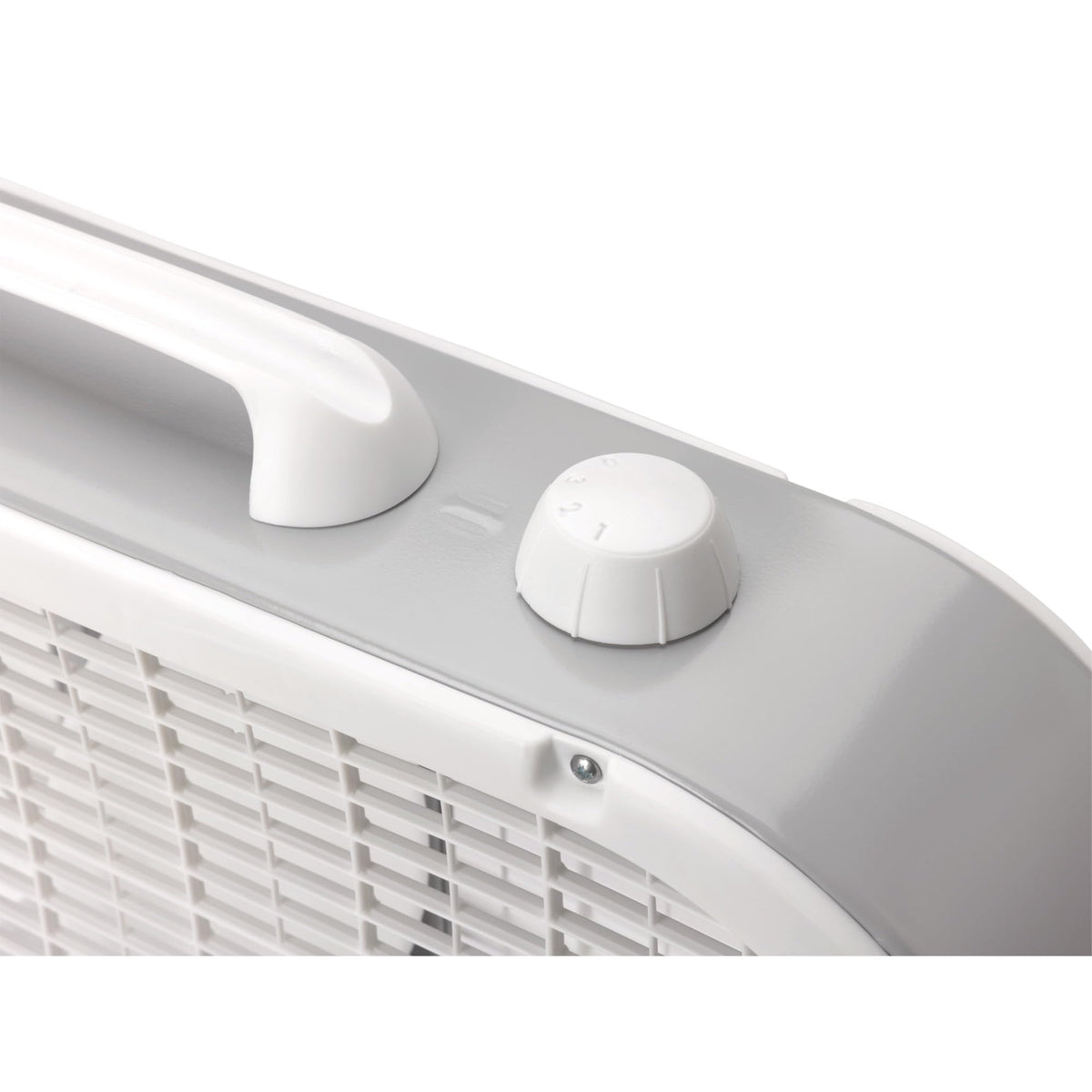 20" Classic Box Fan with Weather-Resistant Motor, 3 Speeds, 22.5" H (White) O7198