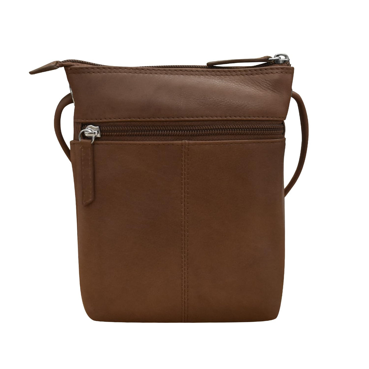 Leather Mini Crossbody Bag with RFID Blocking B1783