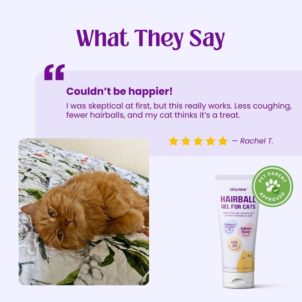 Cat Hairball Supplement Gel L330952