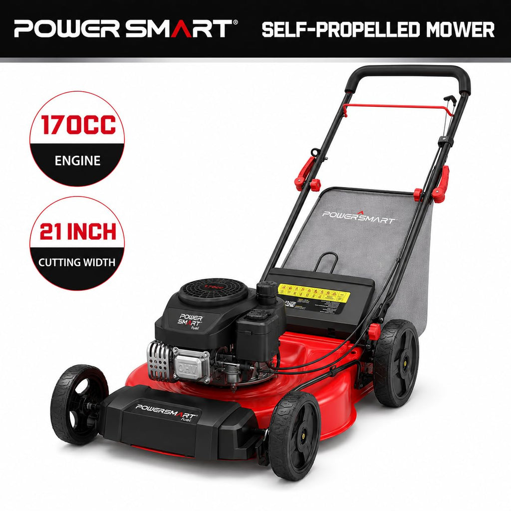 21-Inch 3-in-1 Gas Self-Propelled Lawn Mower K11873