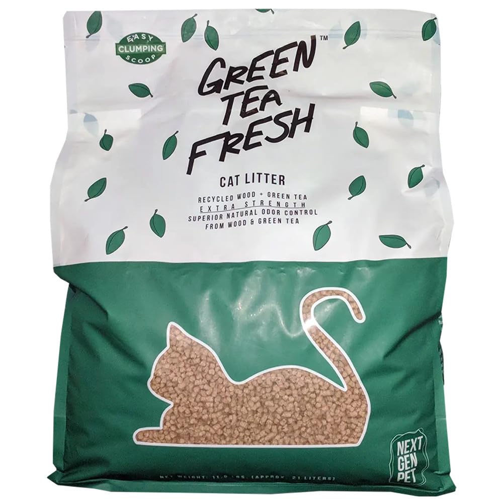 Green Tea Fresh Cat Litter 11.5 lb Bag Q3560
