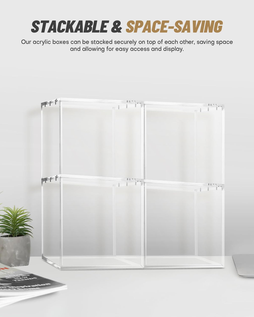 Clear Acrylic Display Box X44613