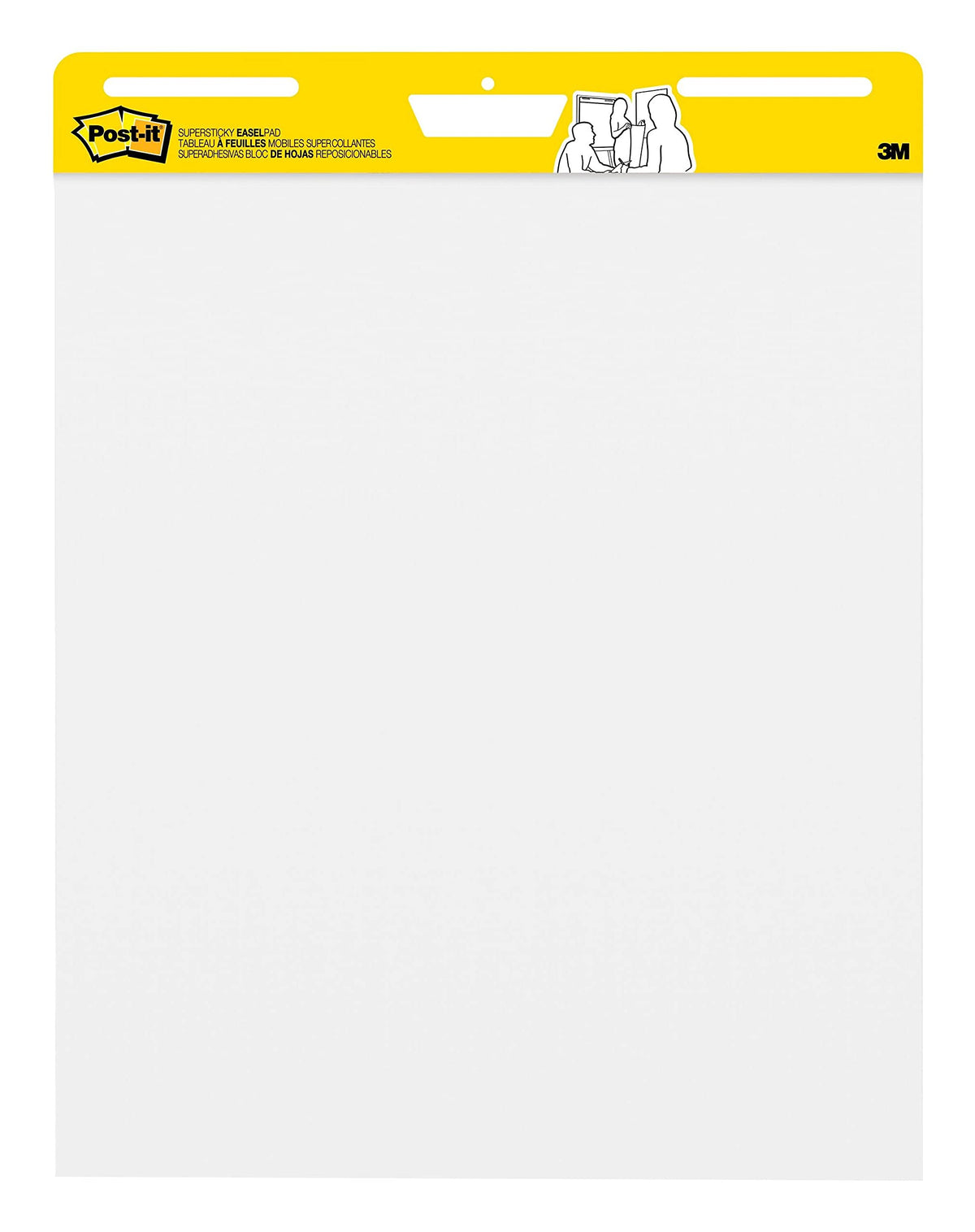 Super Sticky Easel Pad 25" x 30" 30 Sheets 6-Pack U86497