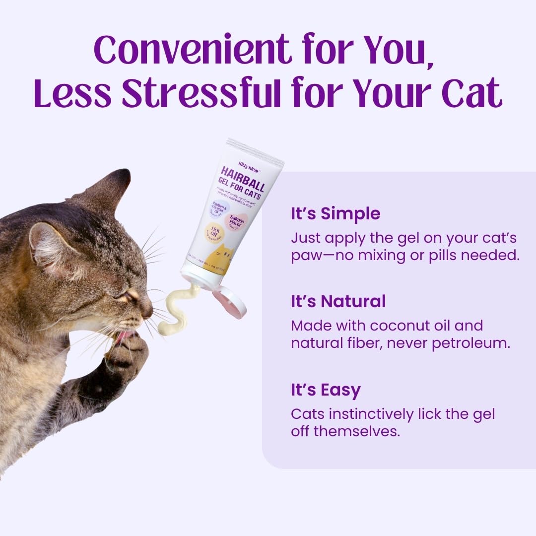 Cat Hairball Supplement Gel L330952