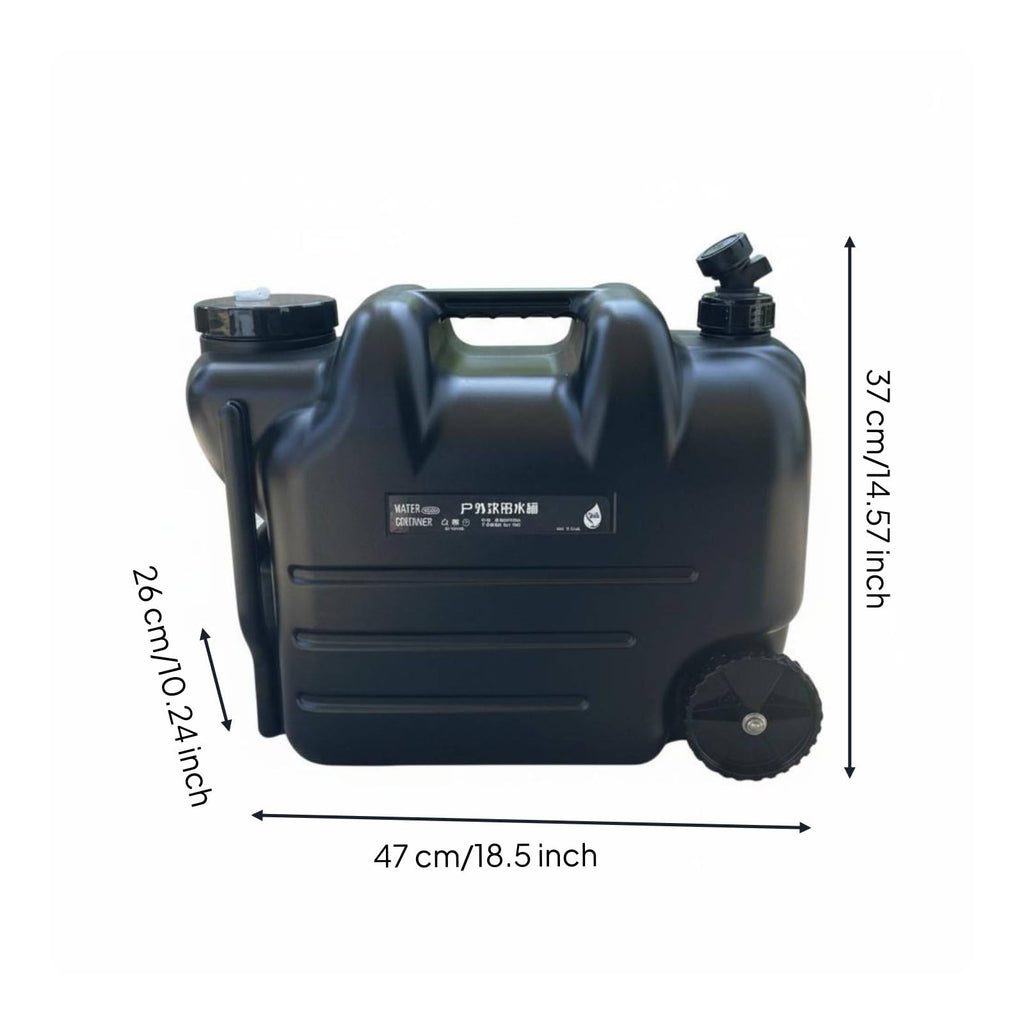 Portable Water Jug with Wheels and Built-In Tap P647926
