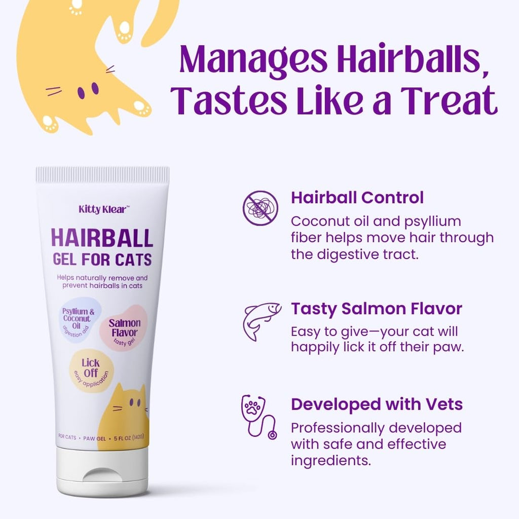 Cat Hairball Supplement Gel L330952