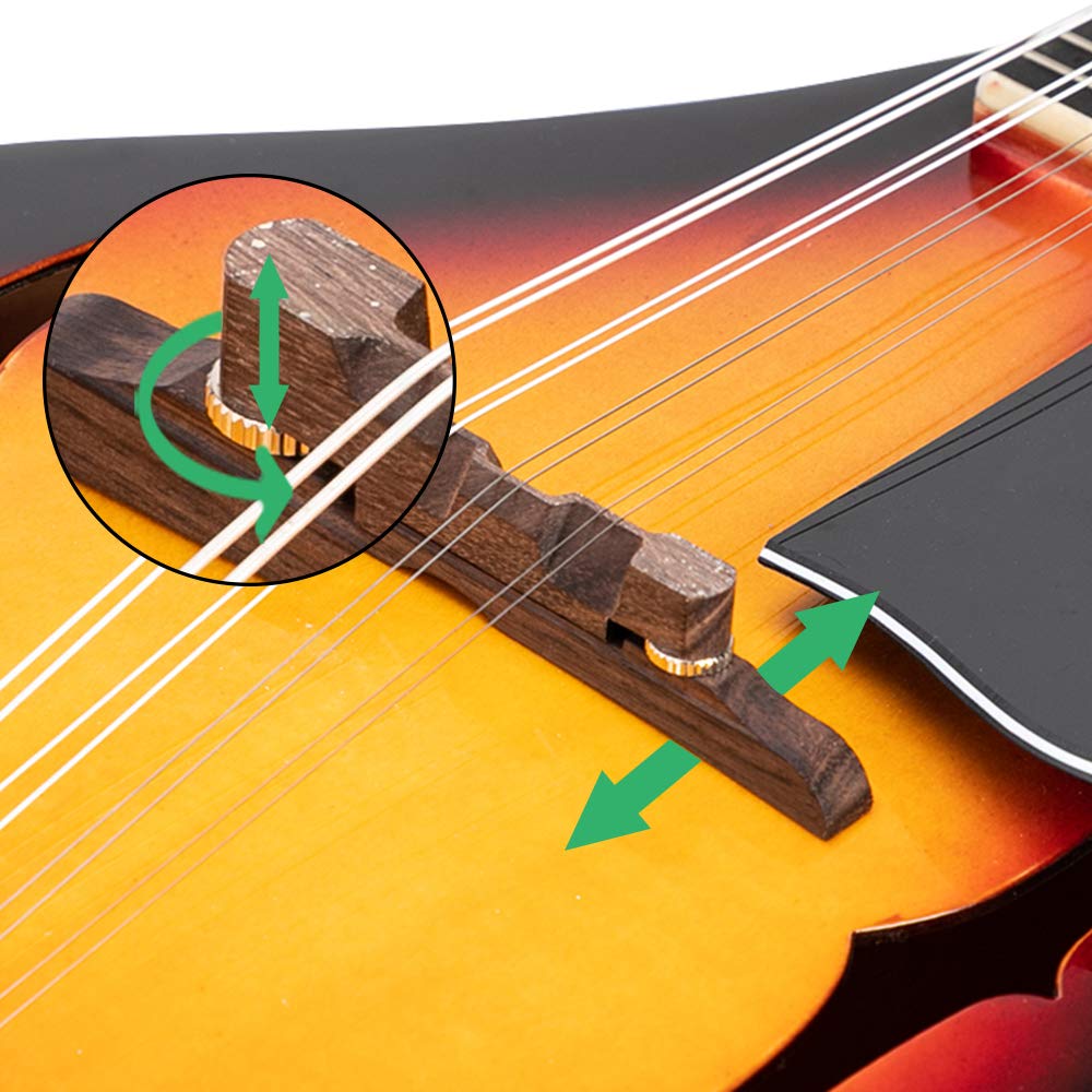 A Style Mandolin Musical Instrument with Guard Board L2362