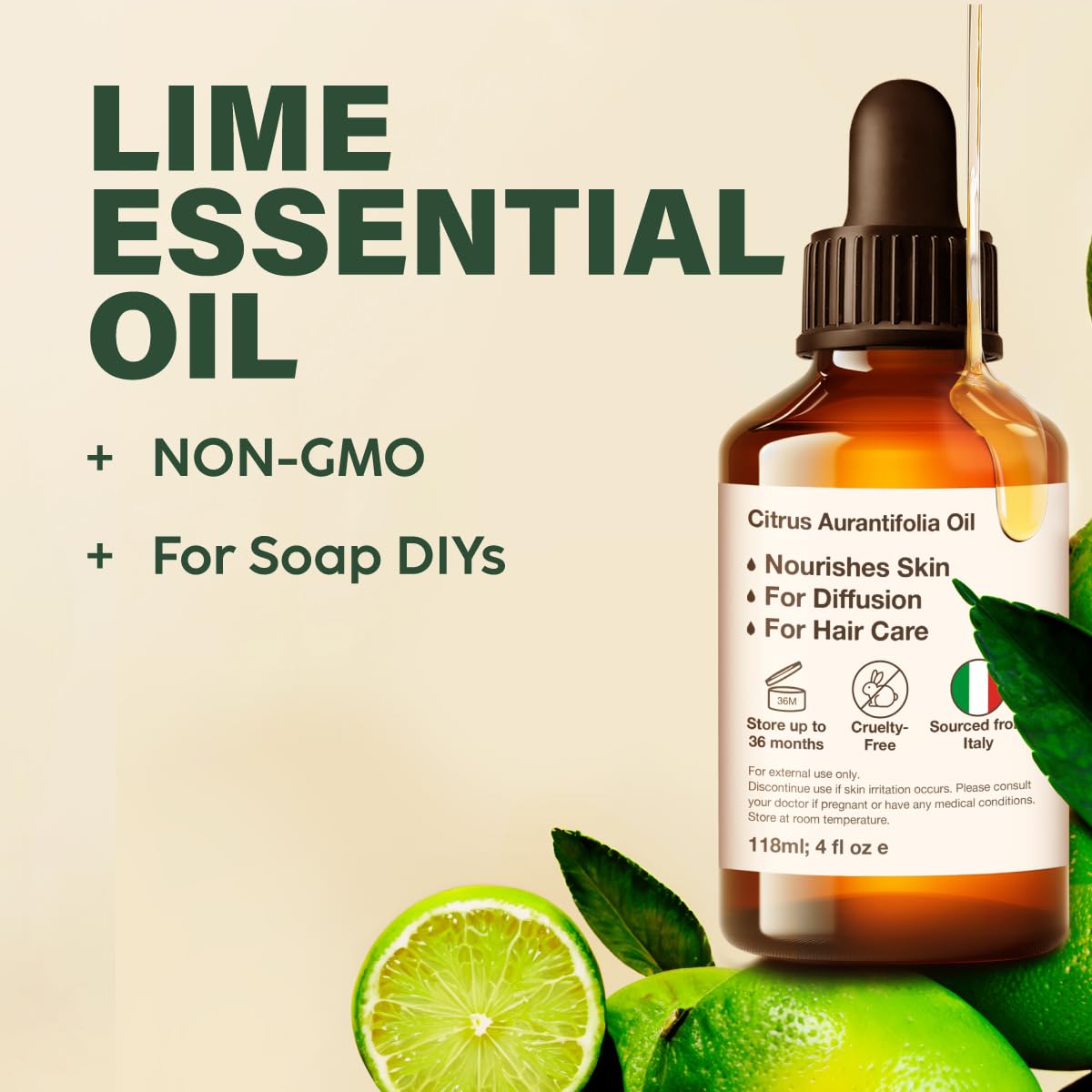 Lavender & Lime Essential Oil Set 2x4 fl oz S68336