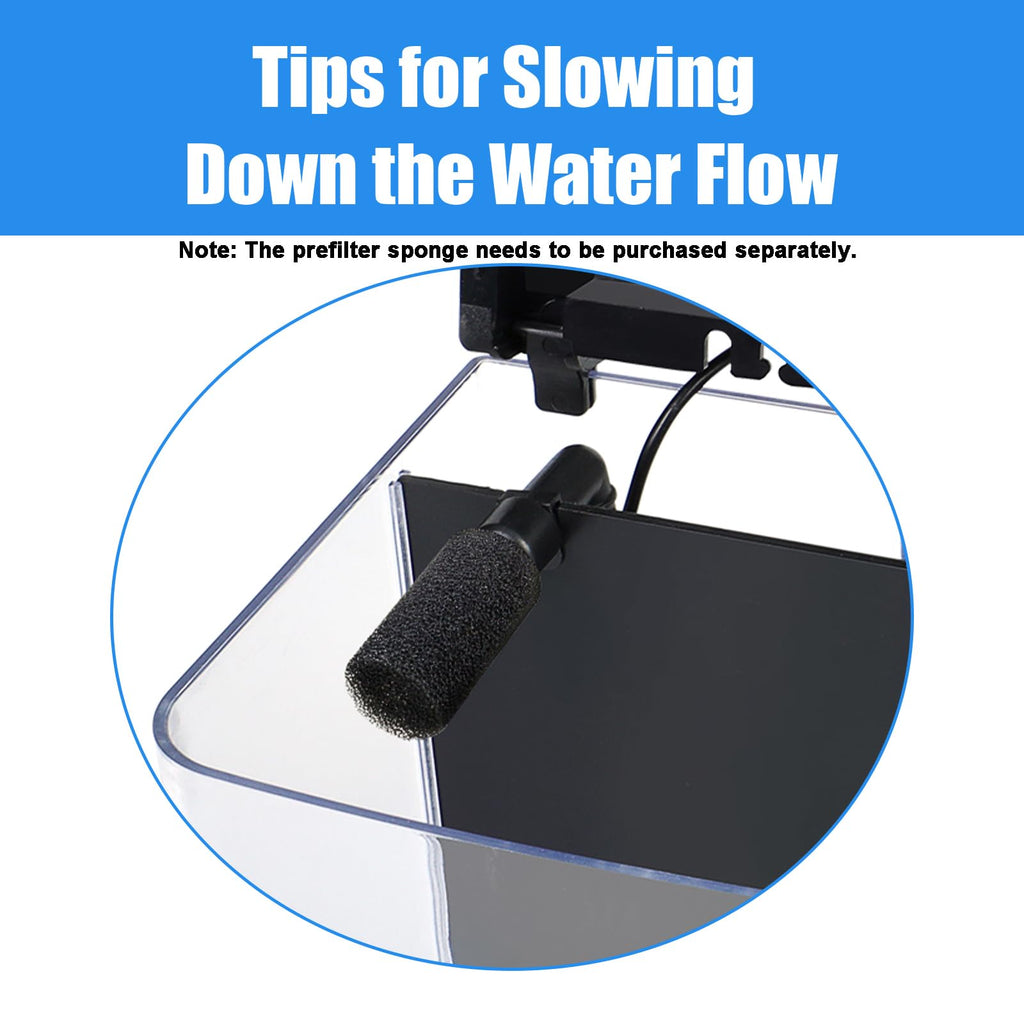 1.2 Gallon Aquarium Starter Kit with LED Light and Water Filter Pump U4912