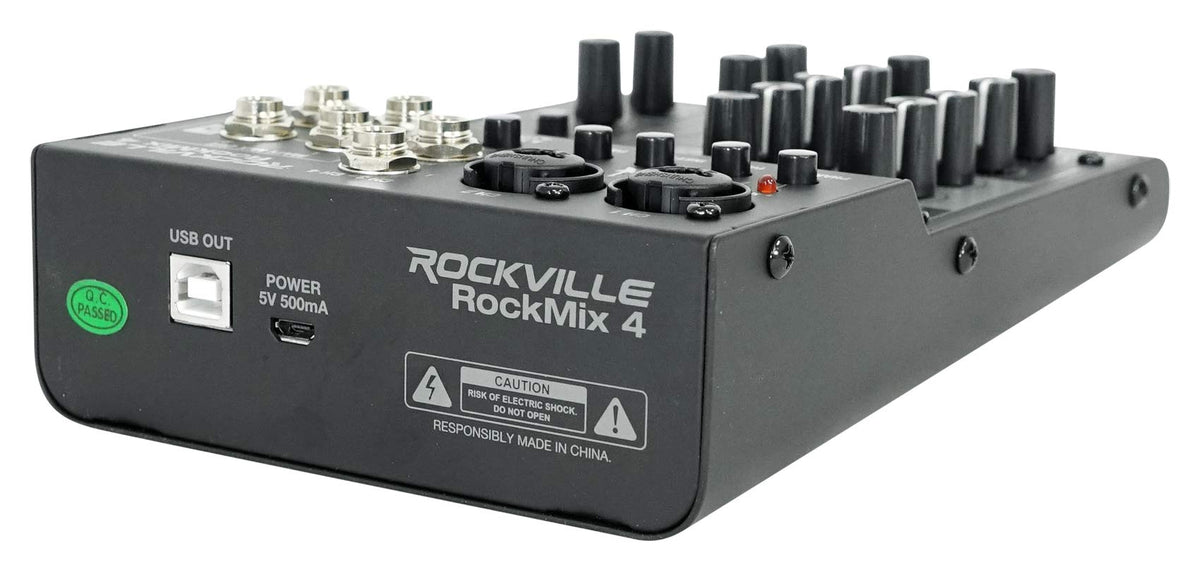 4-Channel Pro Recording Mixer with USB Interface L6266