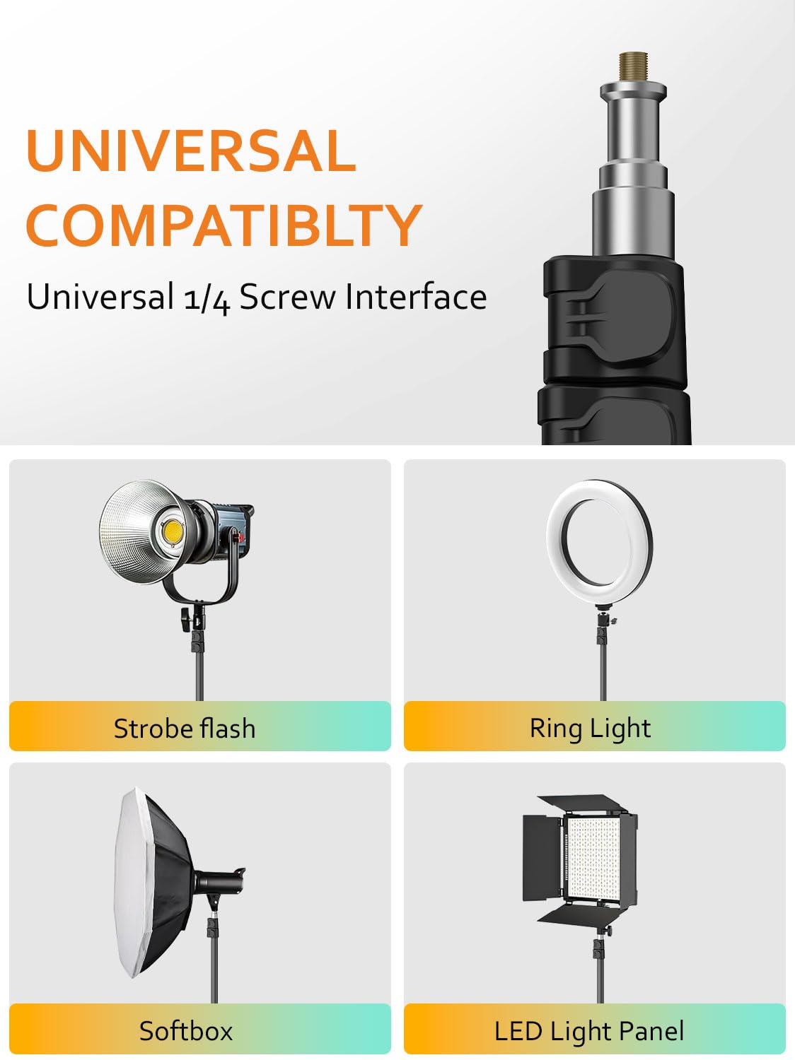 1.7M Aluminum Alloy Camera Tripod Q621