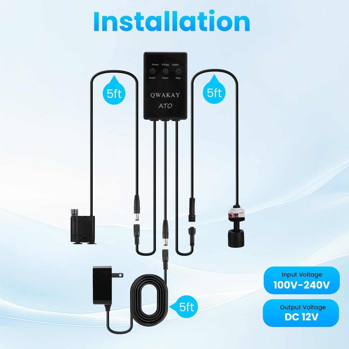 Automatic Aquarium Top Off System E1401