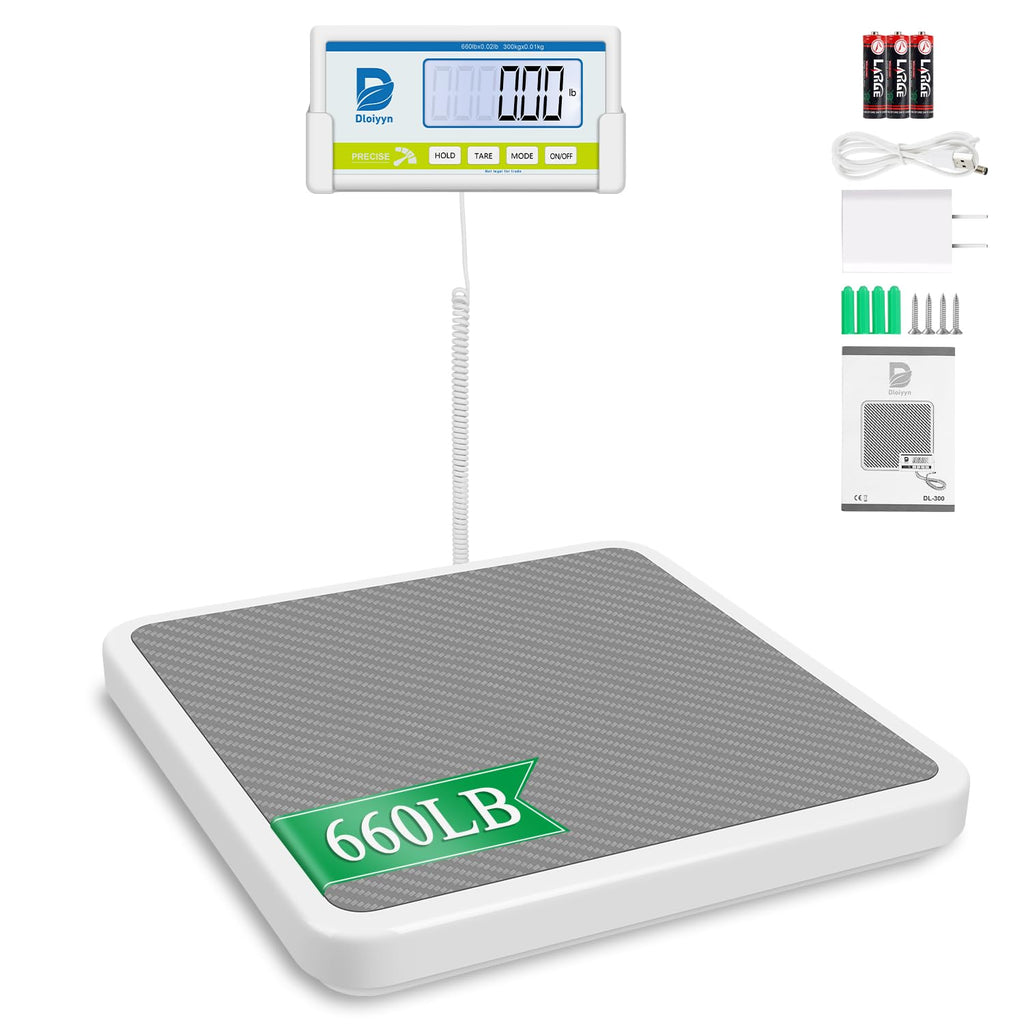 660 lb Digital Medical Floor Scale E928804