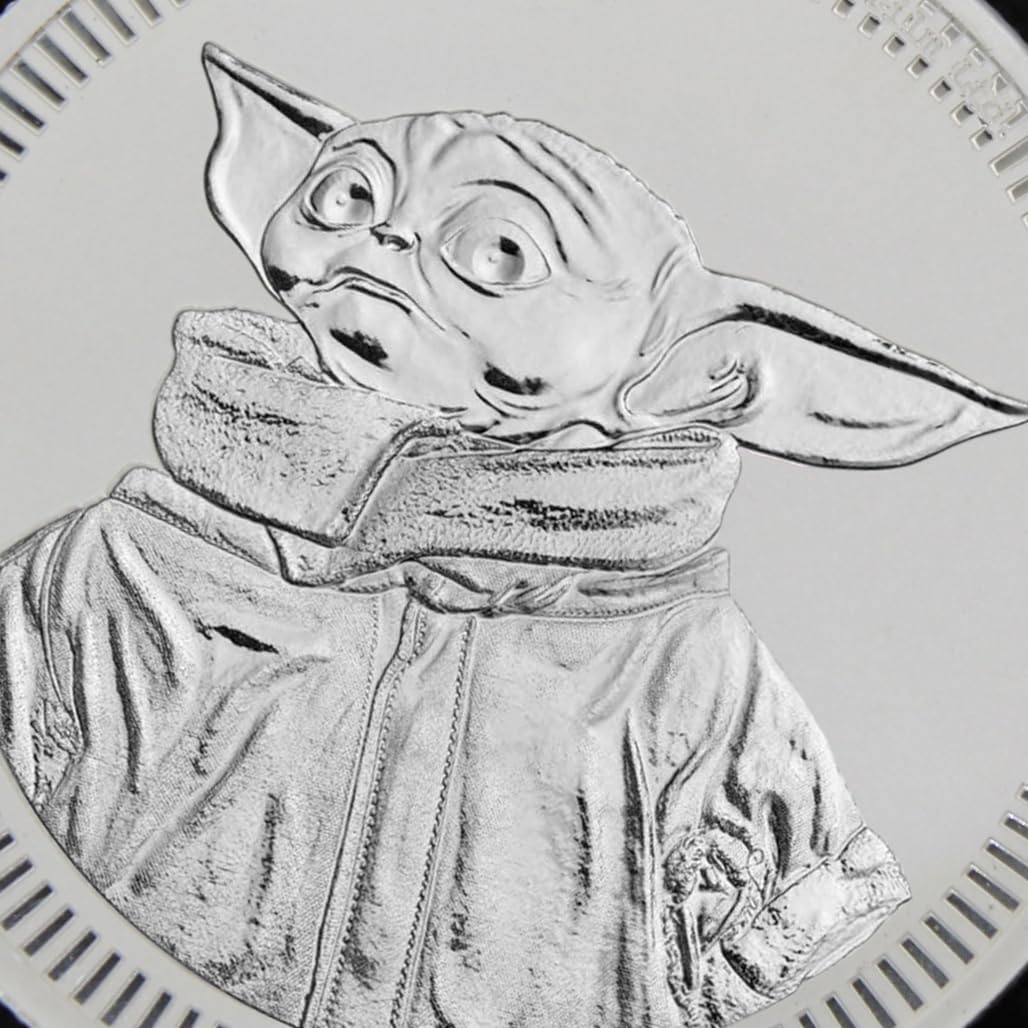 1 oz Silver Star Wars Mandalorian Coin B417