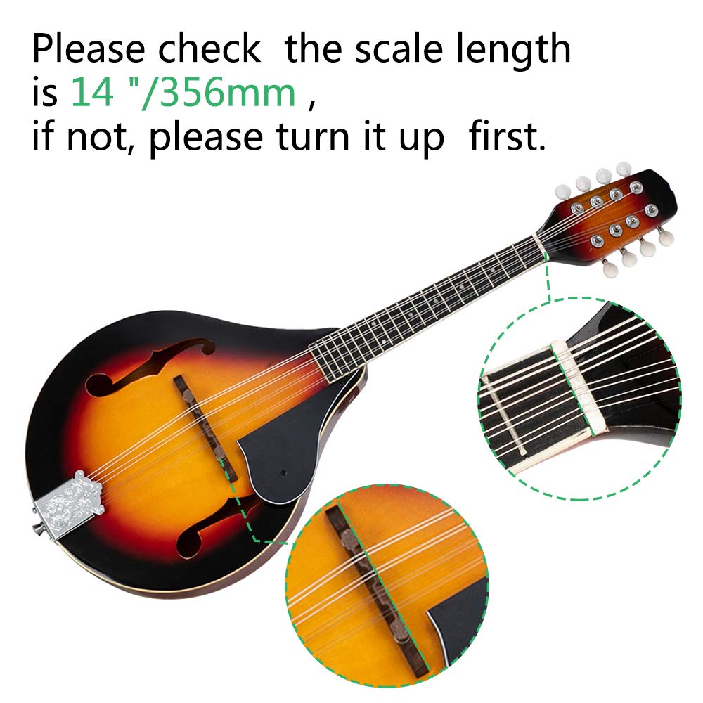 A Style Mandolin Musical Instrument with Guard Board L2362