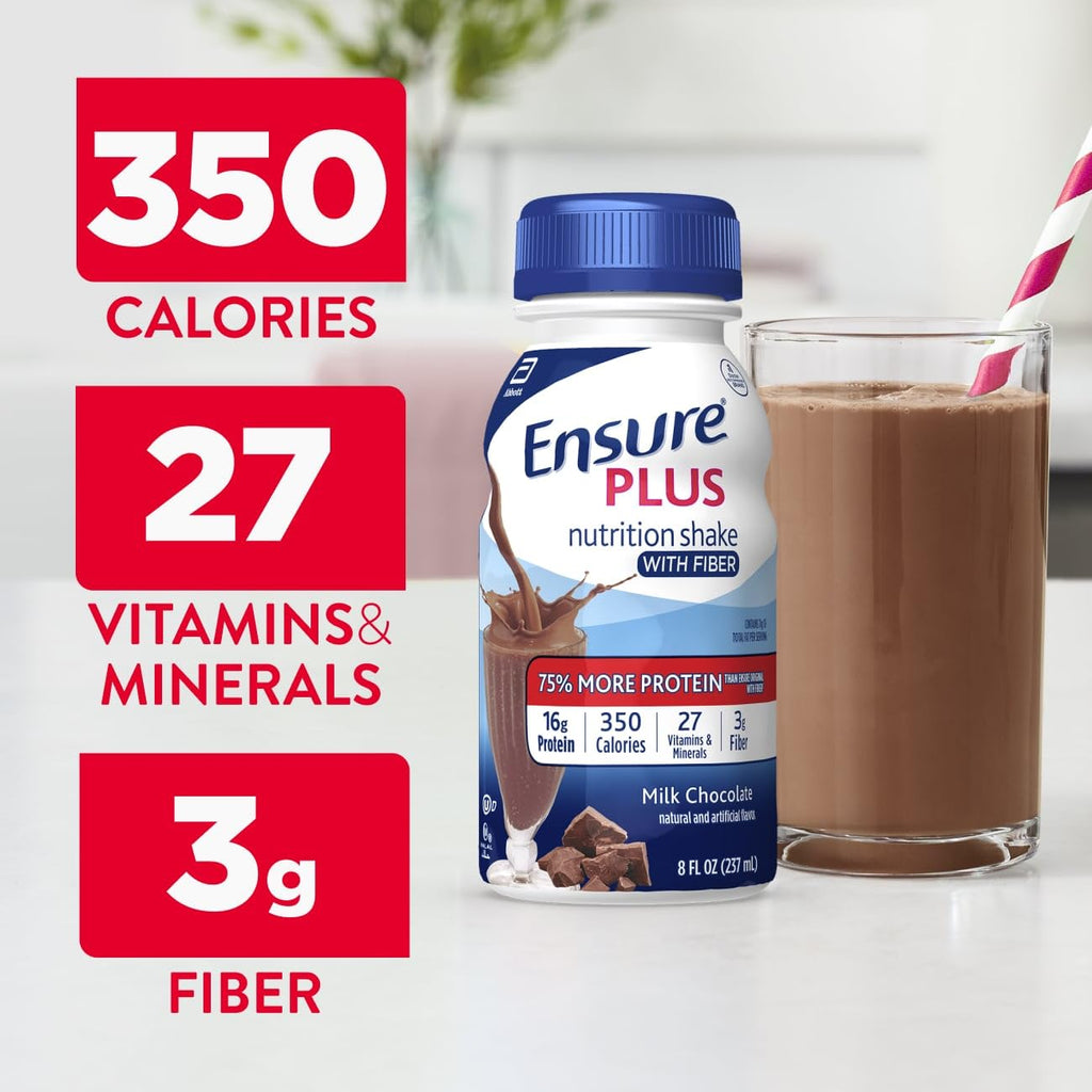 Milk Chocolate Nutrition Shake With Fiber, 24 Pack N457040