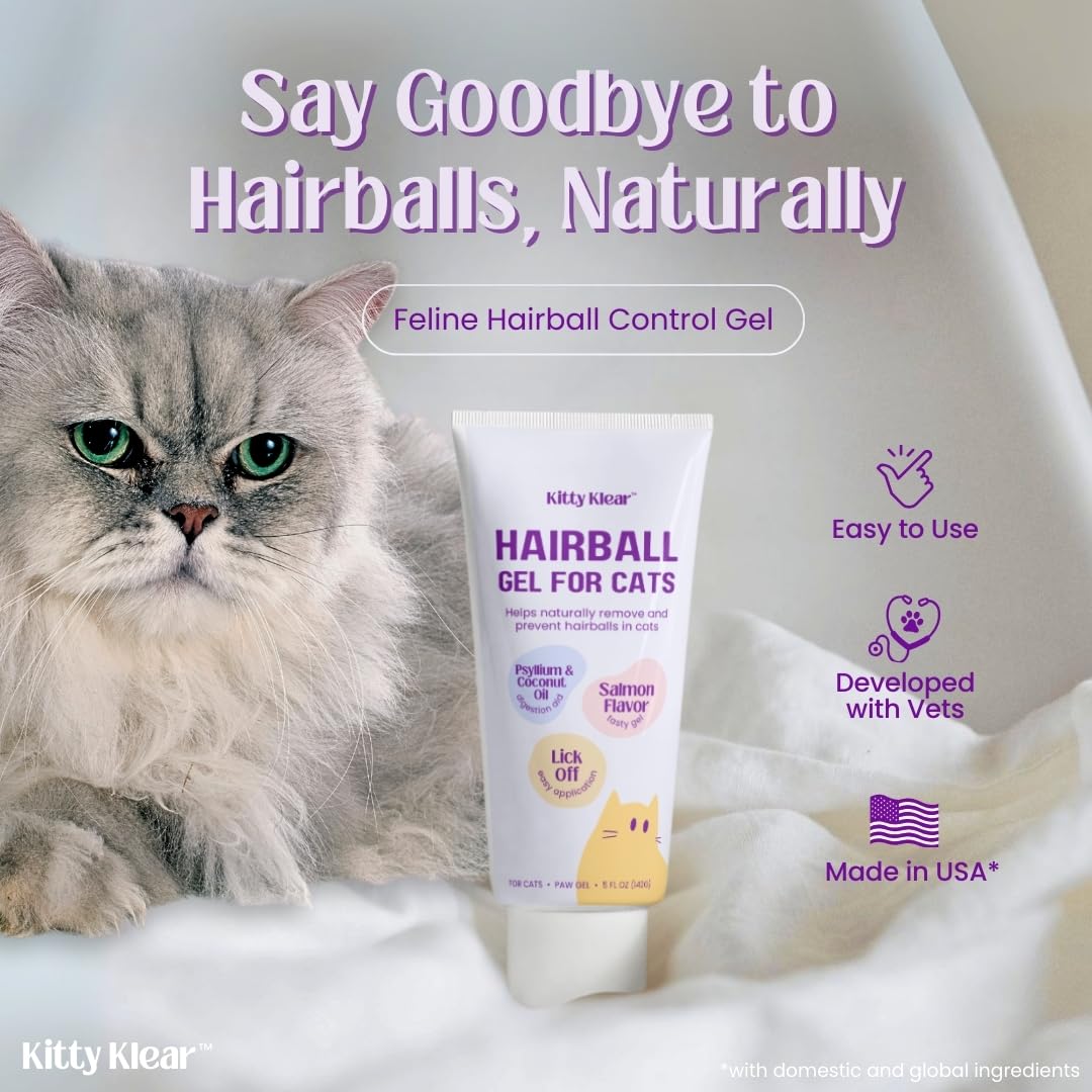 Cat Hairball Supplement Gel L330952