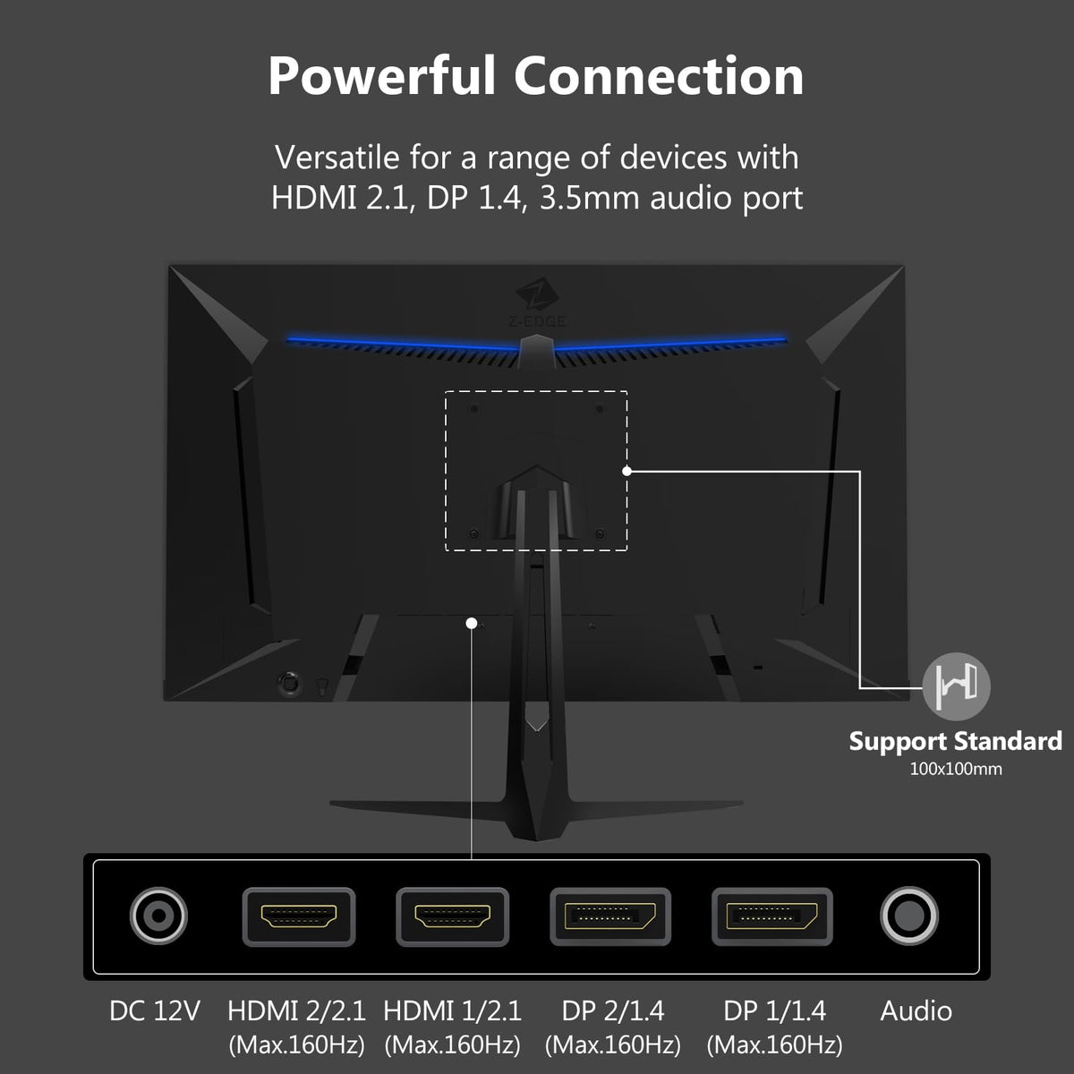 27 inch IPS 4K Computer Monitor H654695