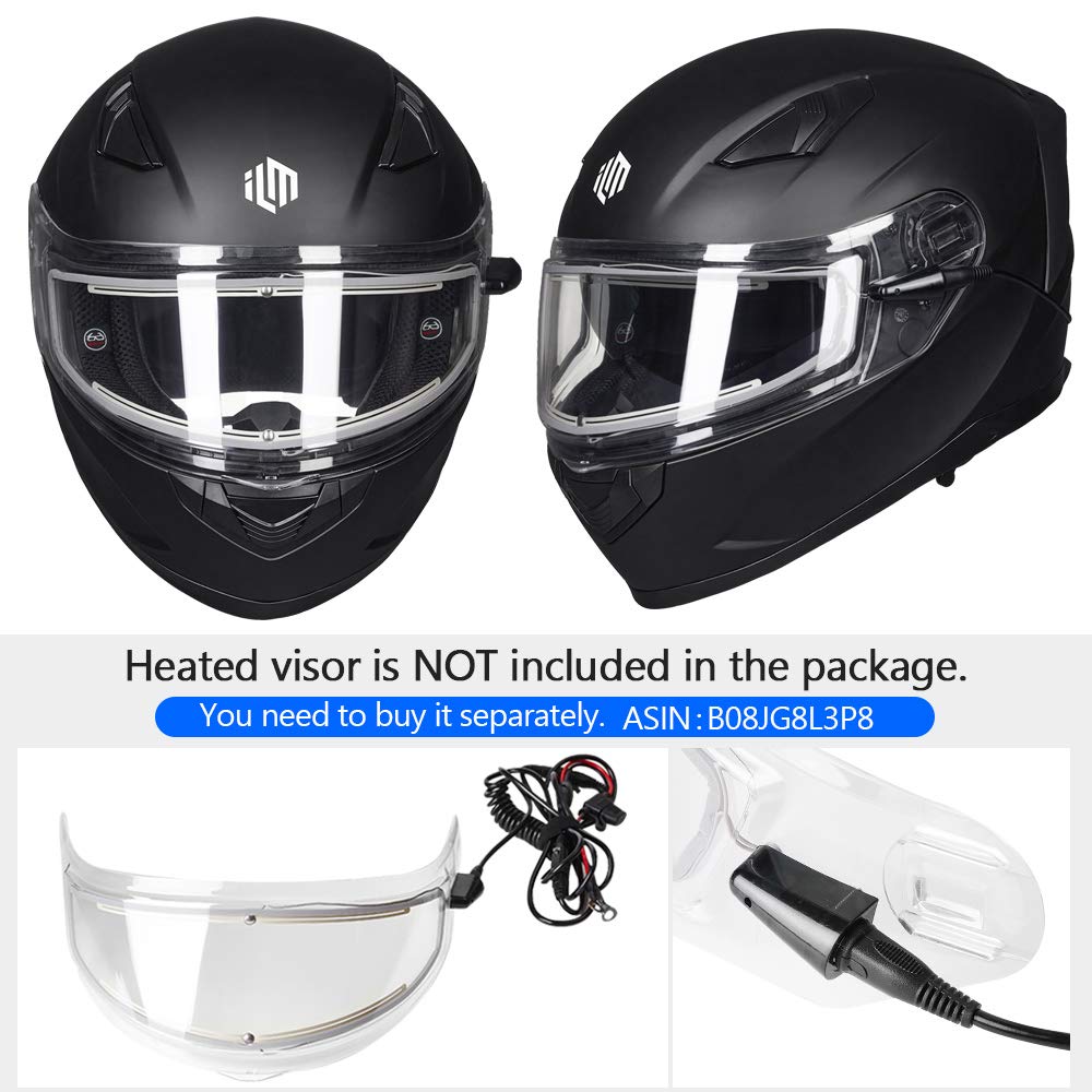Full Face Motorcycle Helmet DOT Anti-Fog Pinlock I872