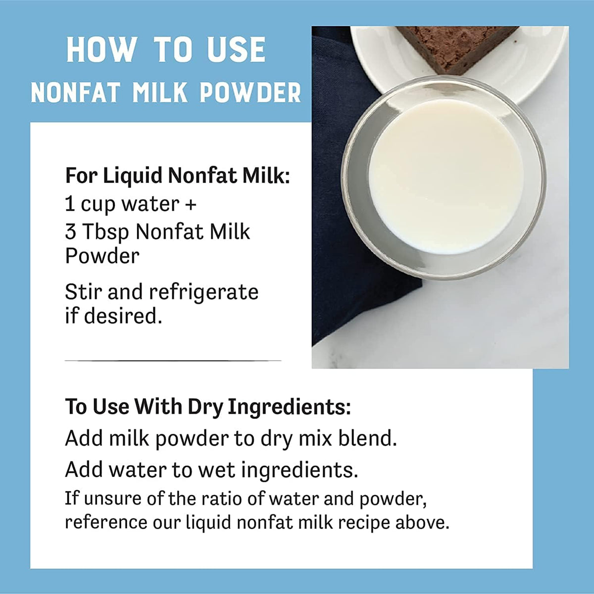 Non-Fat Dry Milk Powder 11.25 Oz F70420