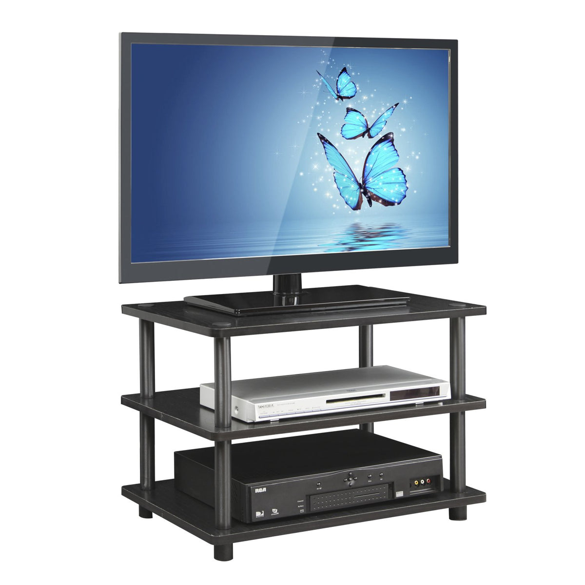3-Tier Corner TV Stand for TV up to 25 Inch F6725