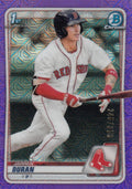 2020 Bowman Chrome Prospect Mojo Refractors Purple Baseball Trading Card K62787