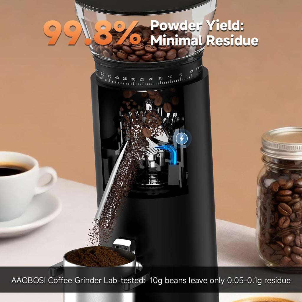Cordless Burr Coffee Grinder with 60 Settings V518