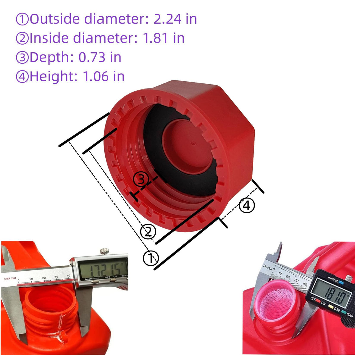 Gas Can Cap Replacement Lid N540795