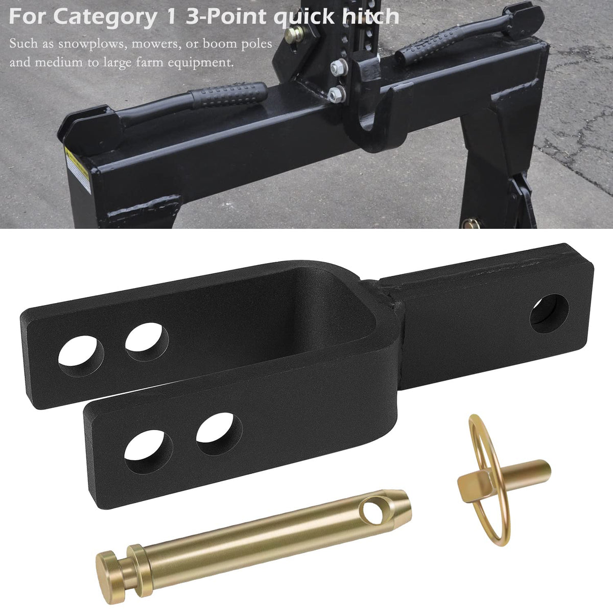 Quick Hitch Adapter for Category 1 3-Point A640286
