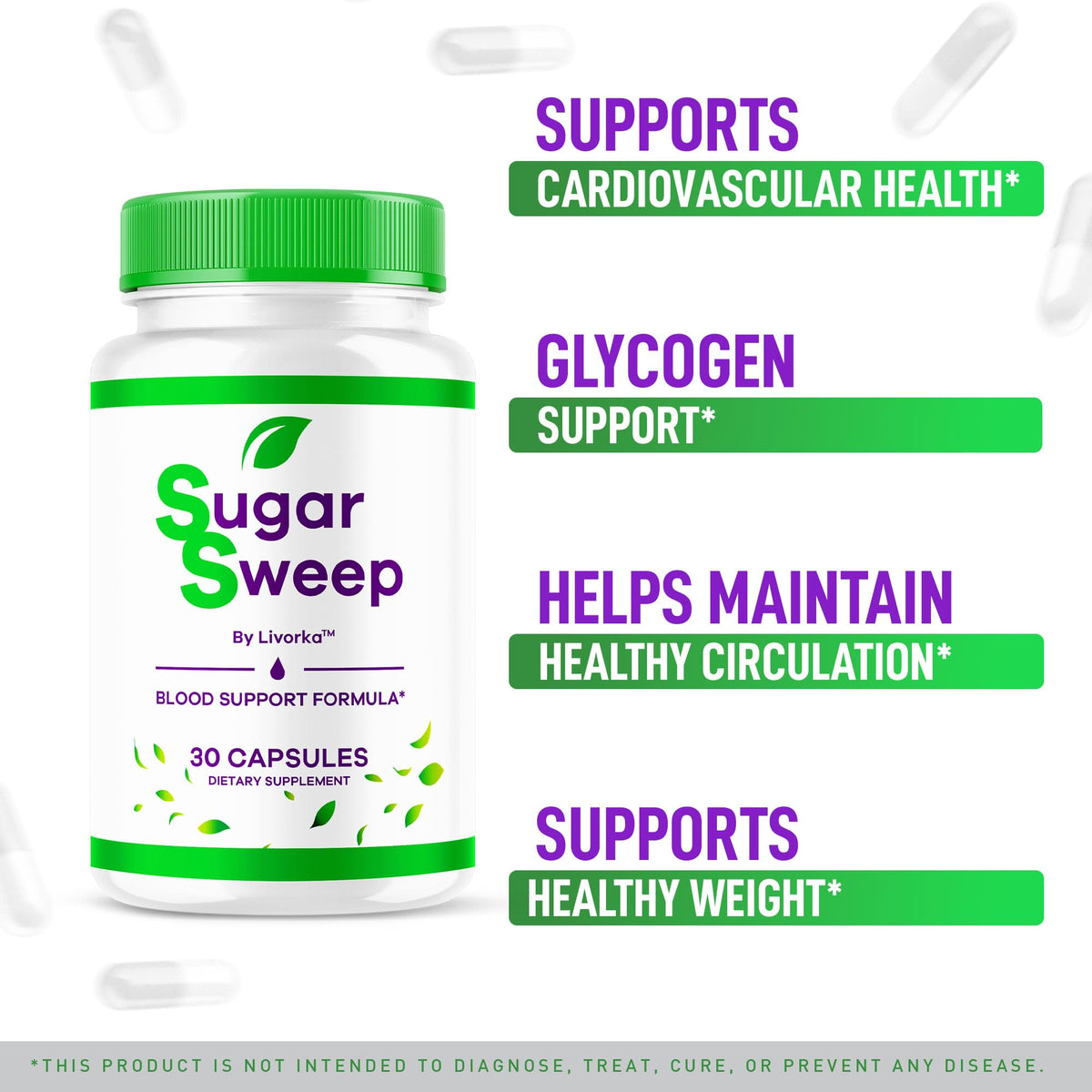 30 Capsules Supplement Pills V711