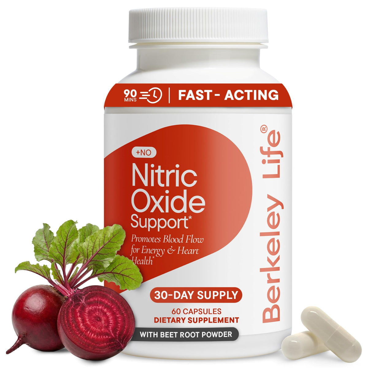Nitric Oxide Support Supplement 60 Count G362
