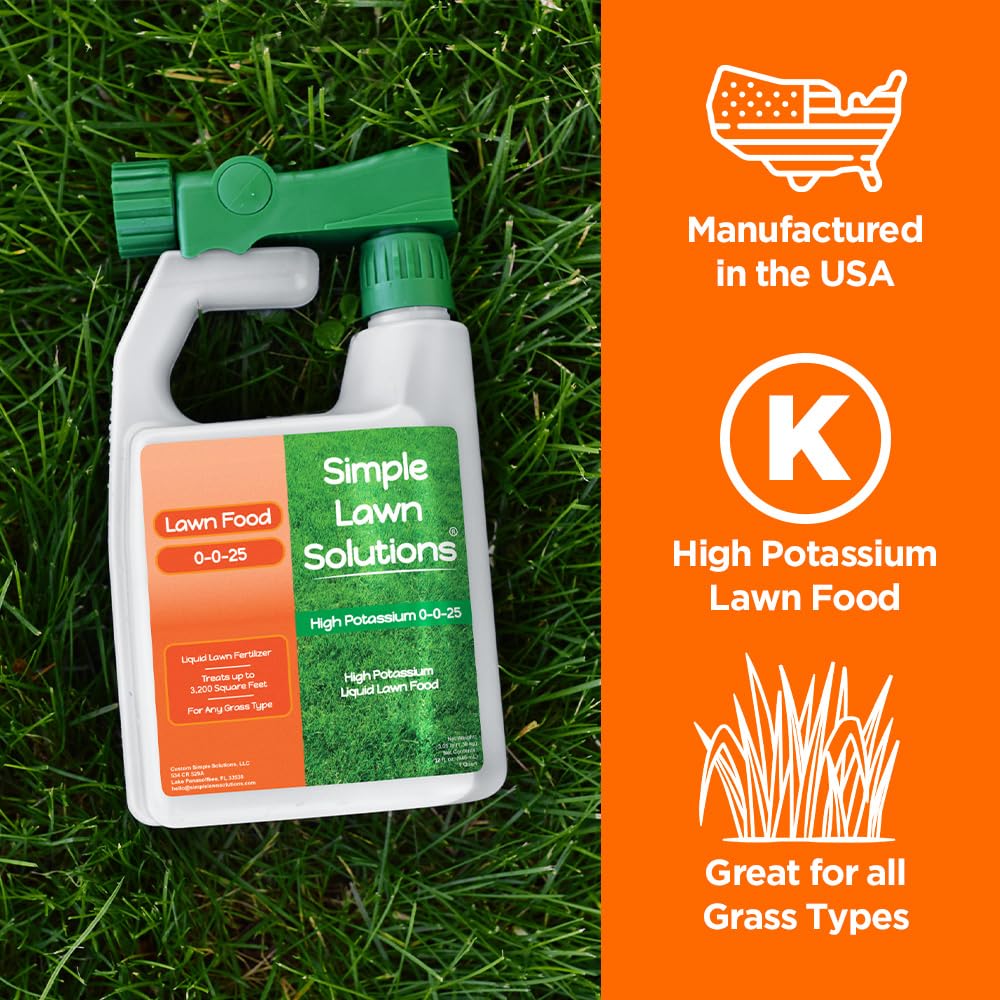 High Potassium Liquid Fertilizer 0-0-25 Concentrated Spray 32 Ounce J802