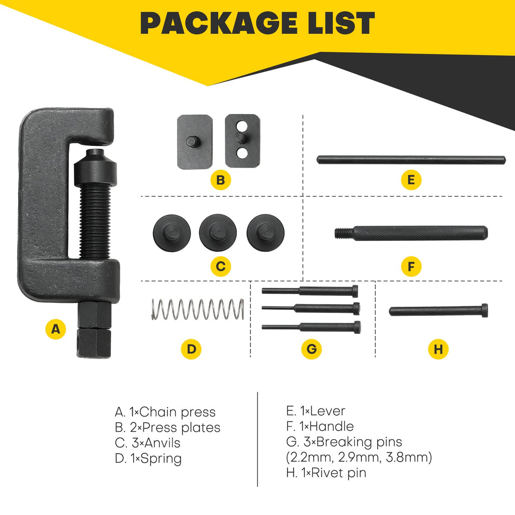 Chain Breaker Tool Kit K740222