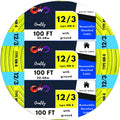 Solid Indoor Electrical Wire 100 Ft W4552