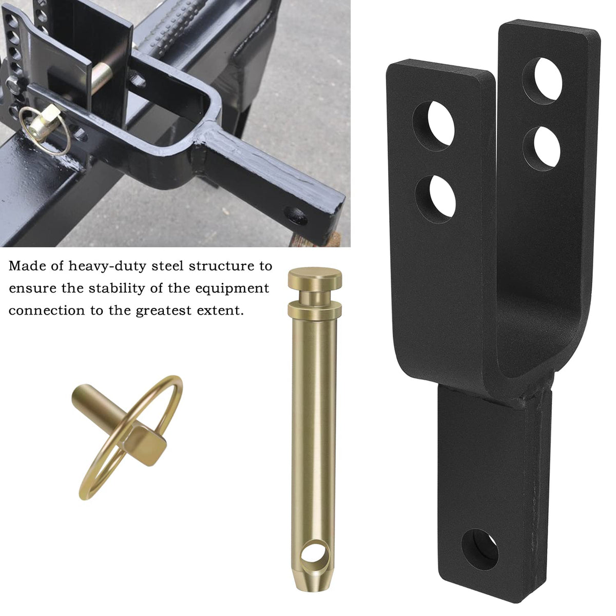 Quick Hitch Adapter for Category 1 3-Point A640286