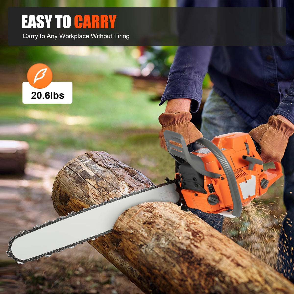 24 Inch 72cc 2 Stroke Gas Chainsaw I235060
