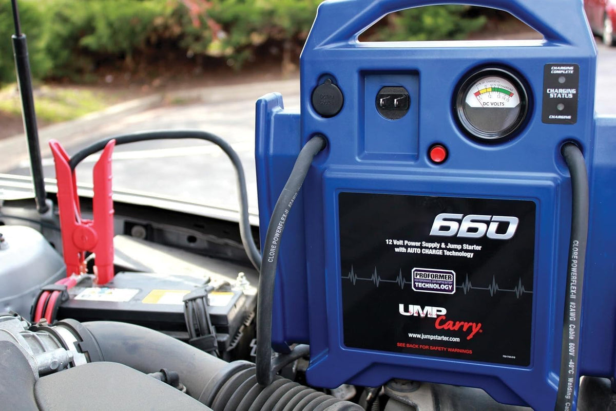 Portable Vehicle Starting Unit 1700 Peak Amps 12V 2 Pack A891899