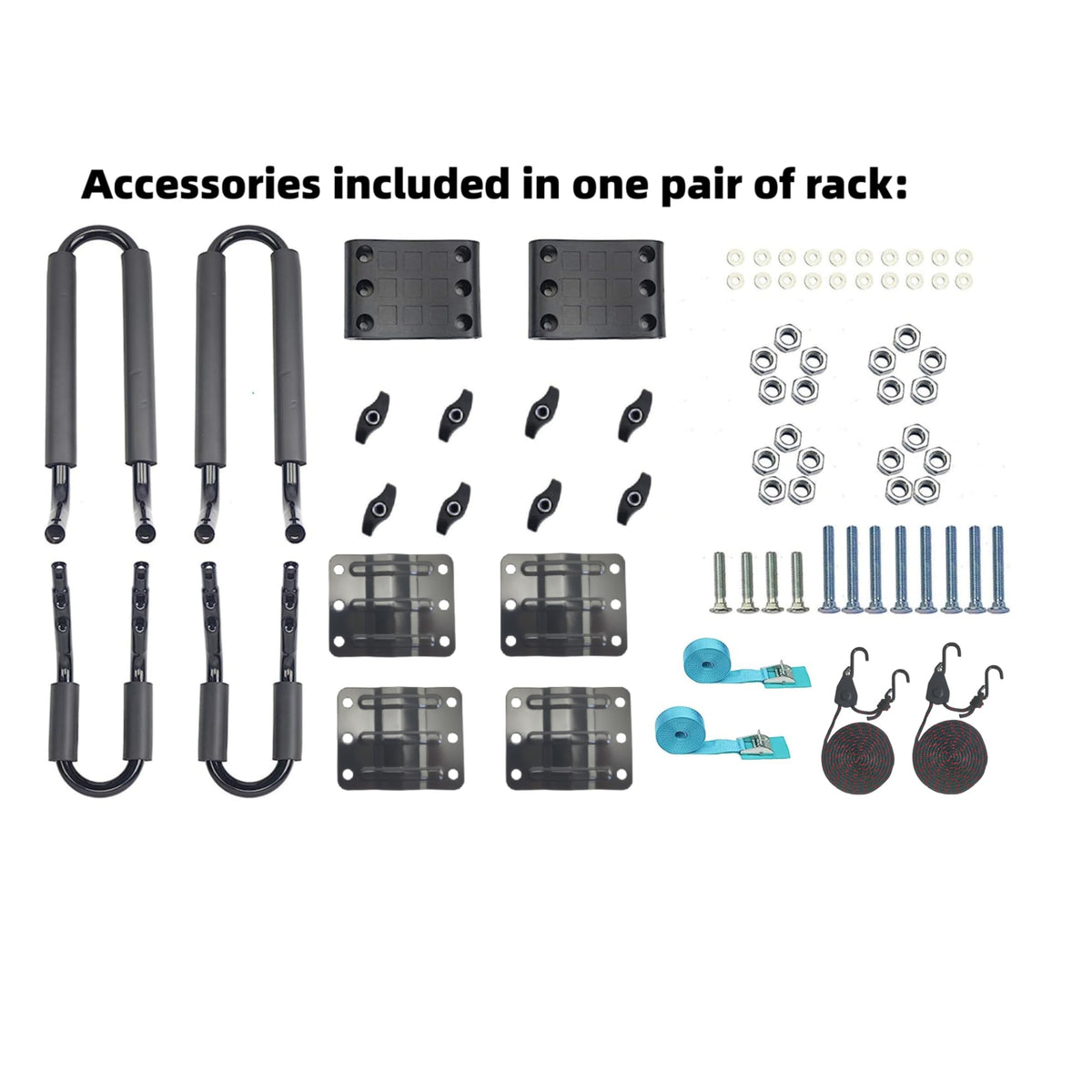 Heavy Duty Kayak Rack with Ratchet Tie X9447