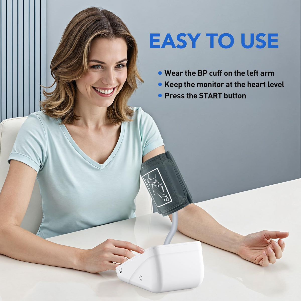 Blood Pressure Monitors with Large Cuff P325