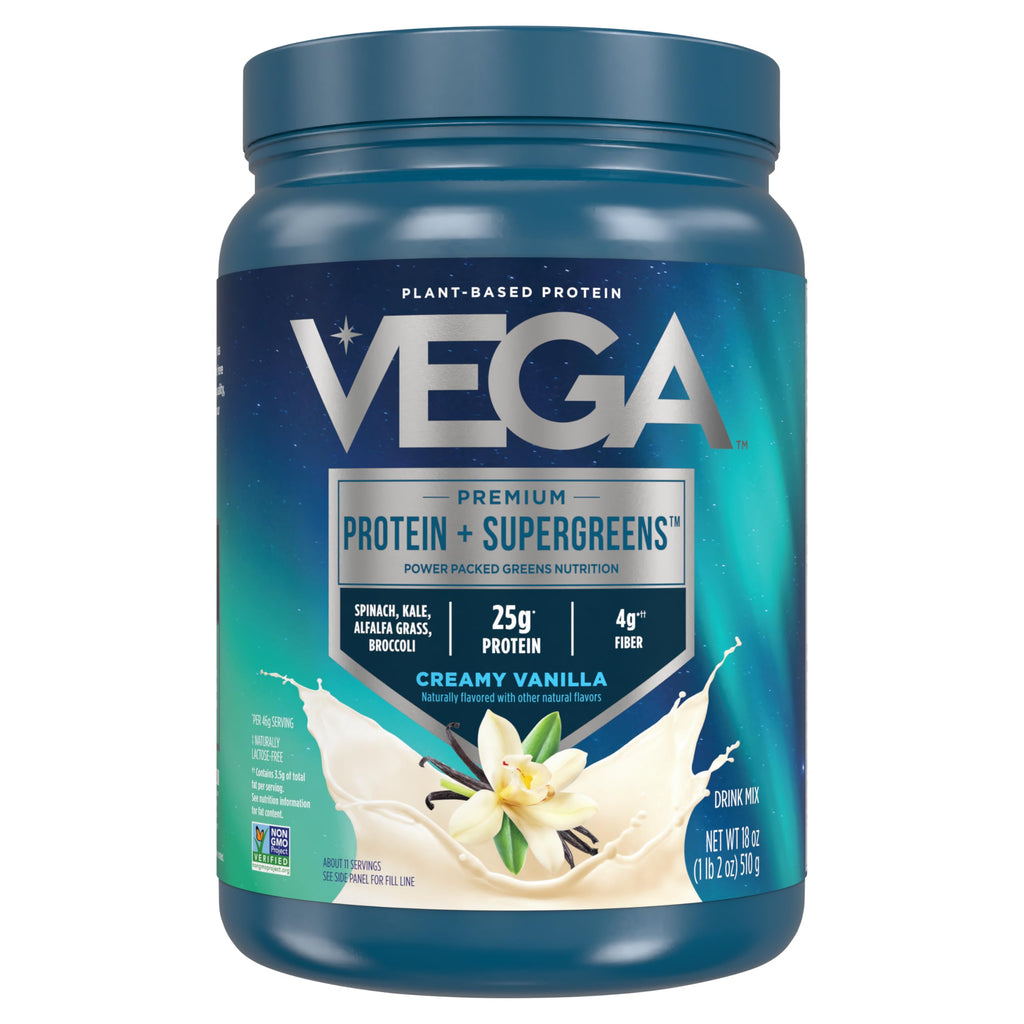 Creamy Vanilla Plant Based Protein Powder D3196