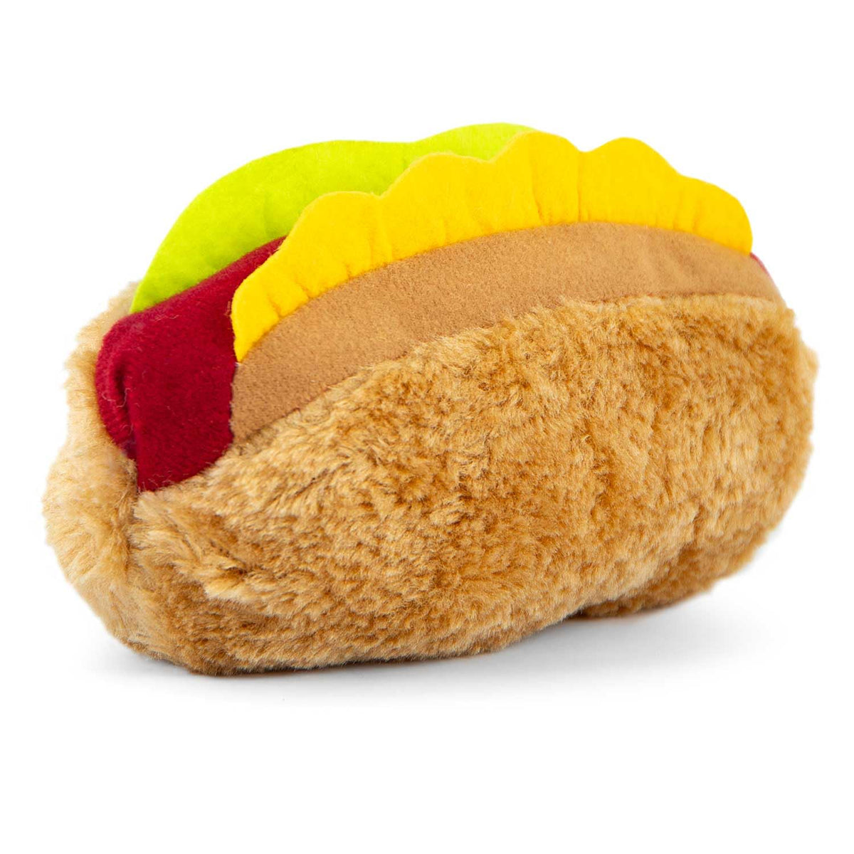 Plush Food Themed Dog Toy with Squeaker, 6 inch S481246