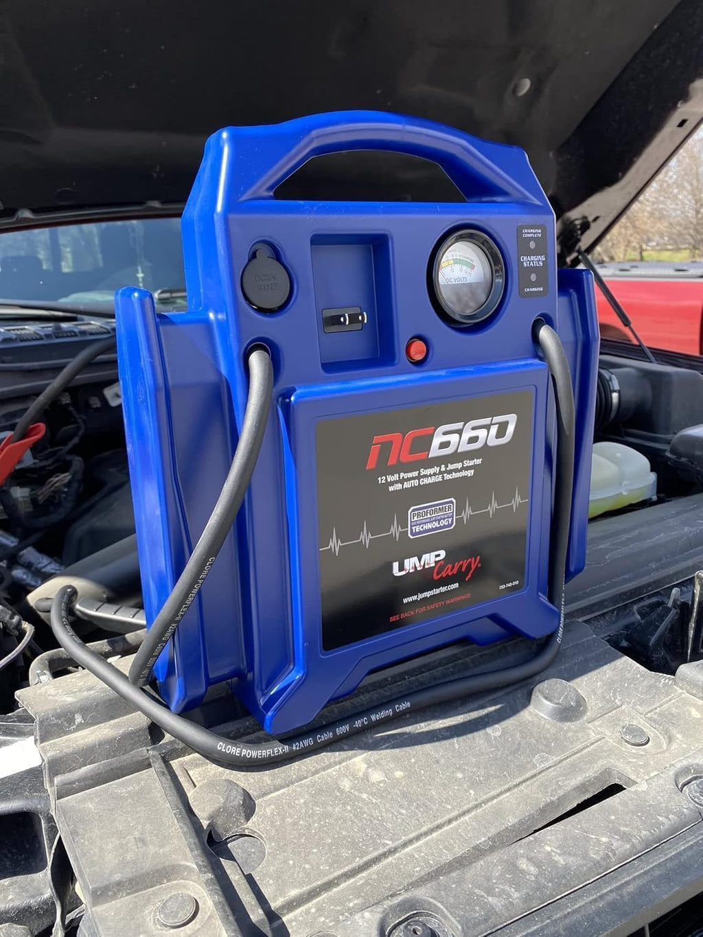 Portable Vehicle Starting Unit 1700 Peak Amps 12V 2 Pack A891899