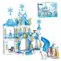 Girls Castle Building Blocks 377 Pieces Construction Toys Set M708