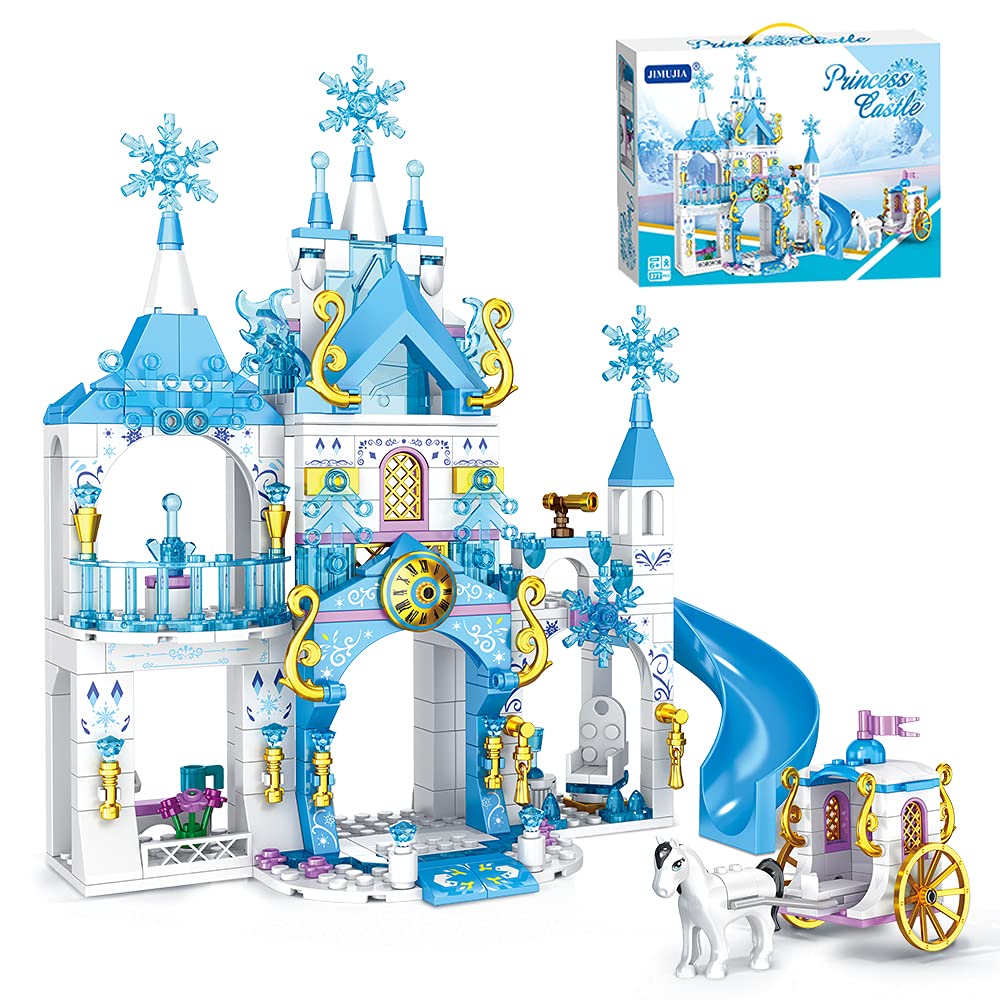 Girls Castle Building Blocks 377 Pieces Construction Toys Set M708