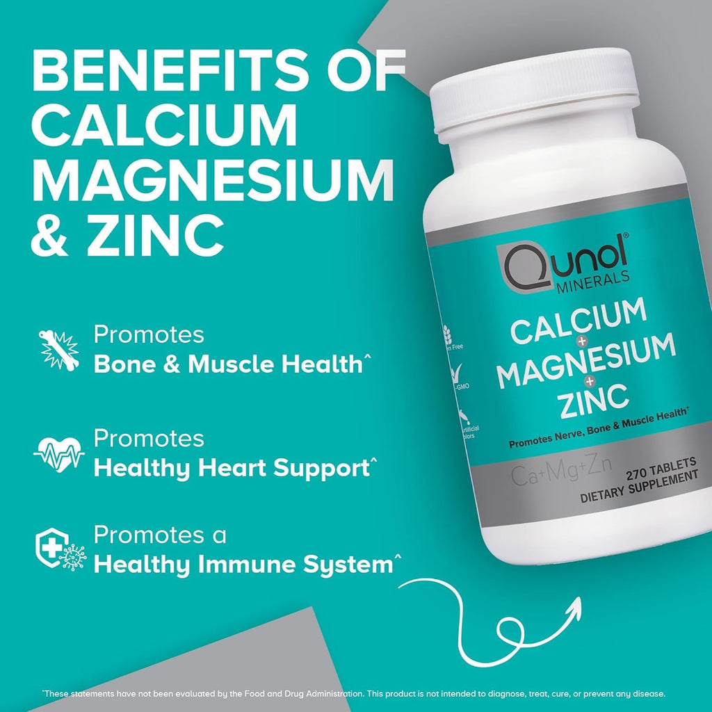 Calcium Magnesium Zinc Tablet 270ct U17604